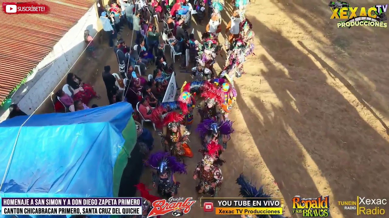 Grupo Branly y Ronald y Sus Bravos EN VIVO Desde Chicabracán 1.