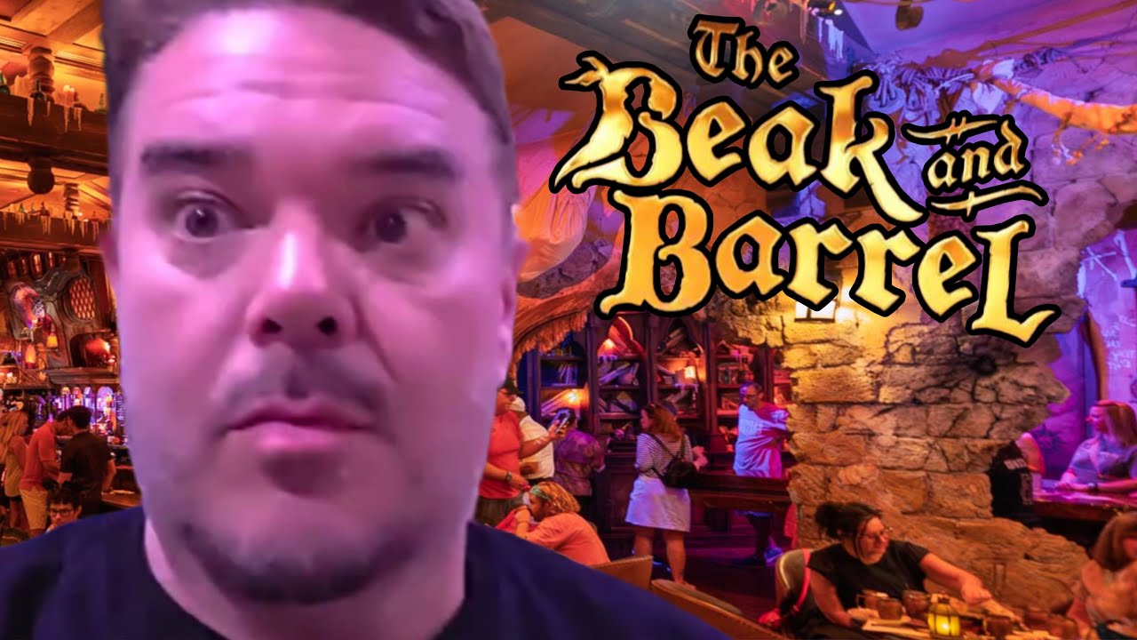 Попробовали бар The Beak and Barrel в парке Magic Kingdom.