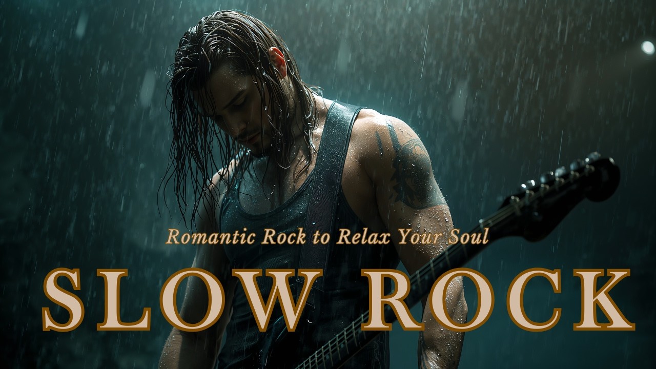 Slow Rock Love Songs – Elegant Romantic Rock Music for Deep Feelings and Calm Moments 🎵✨