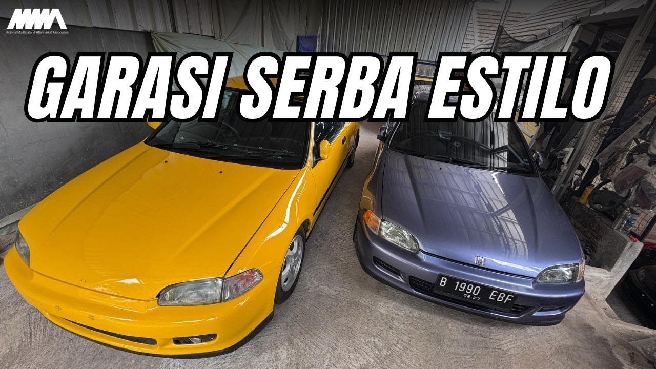 Satu Rumah Isinya Penuh Honda Estilo, Semua Dijual | Garage Tour