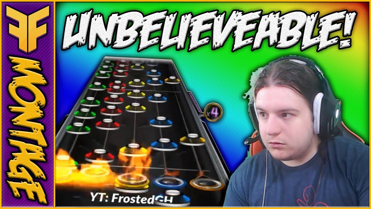 FrostedGH Presses Buttons in a Clone Hero Solo Compilation
