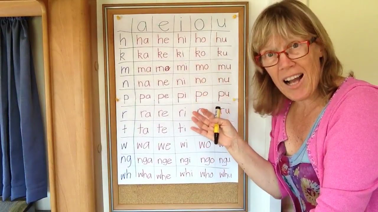 Ahakama song - Māori pronunciation - Sharon Holt