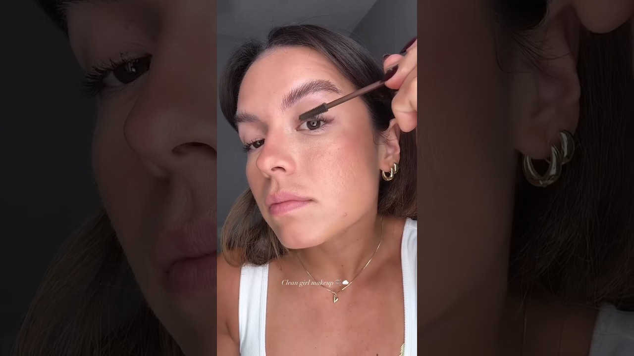 Clean Girl Makeup Using No Chill Mascara 🤎 #lavaabeauty #nochillmascara #cleangirlmakeup