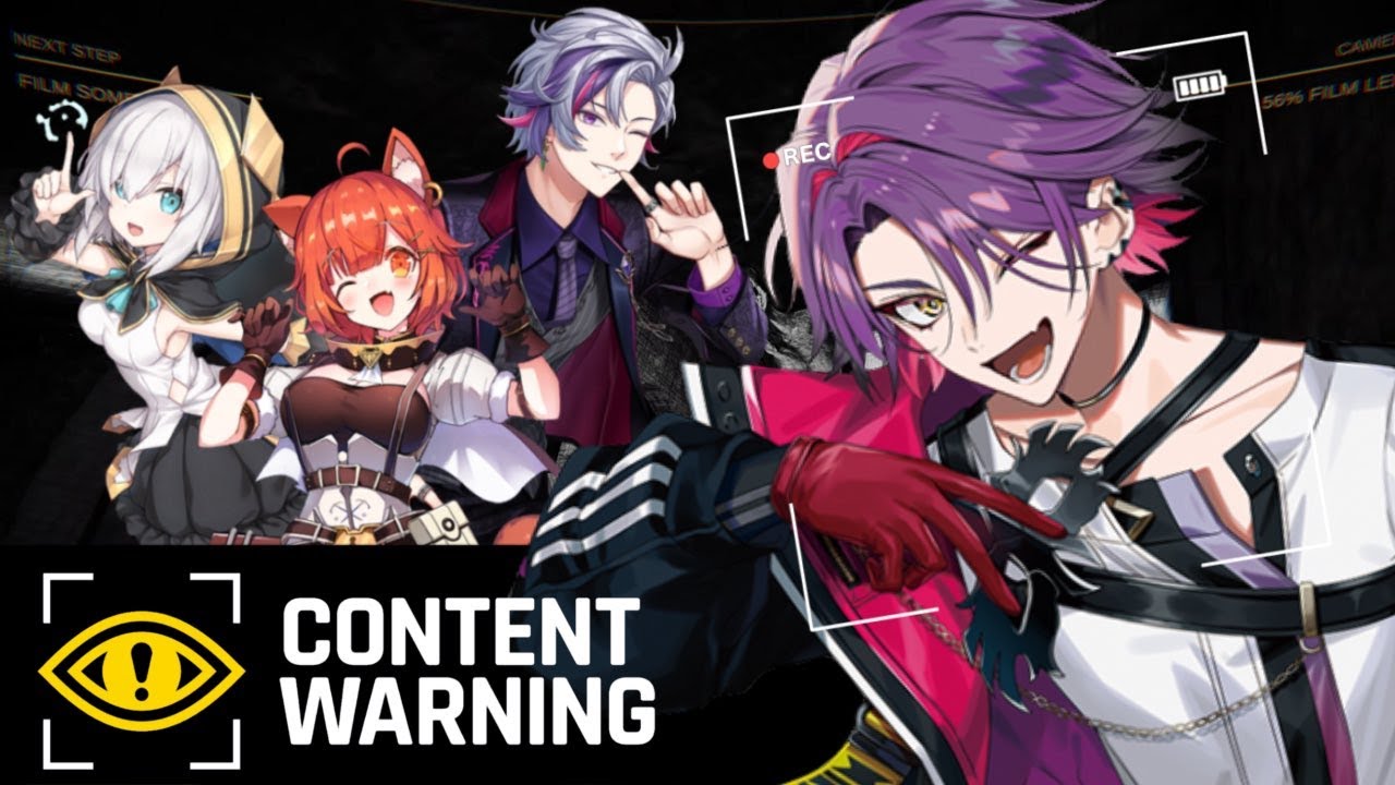 【Content Warning】化け物撮ったらバズるらしい＾＾ w/不破3 プティ3 アルス3【渡会雲雀/にじさんじ】