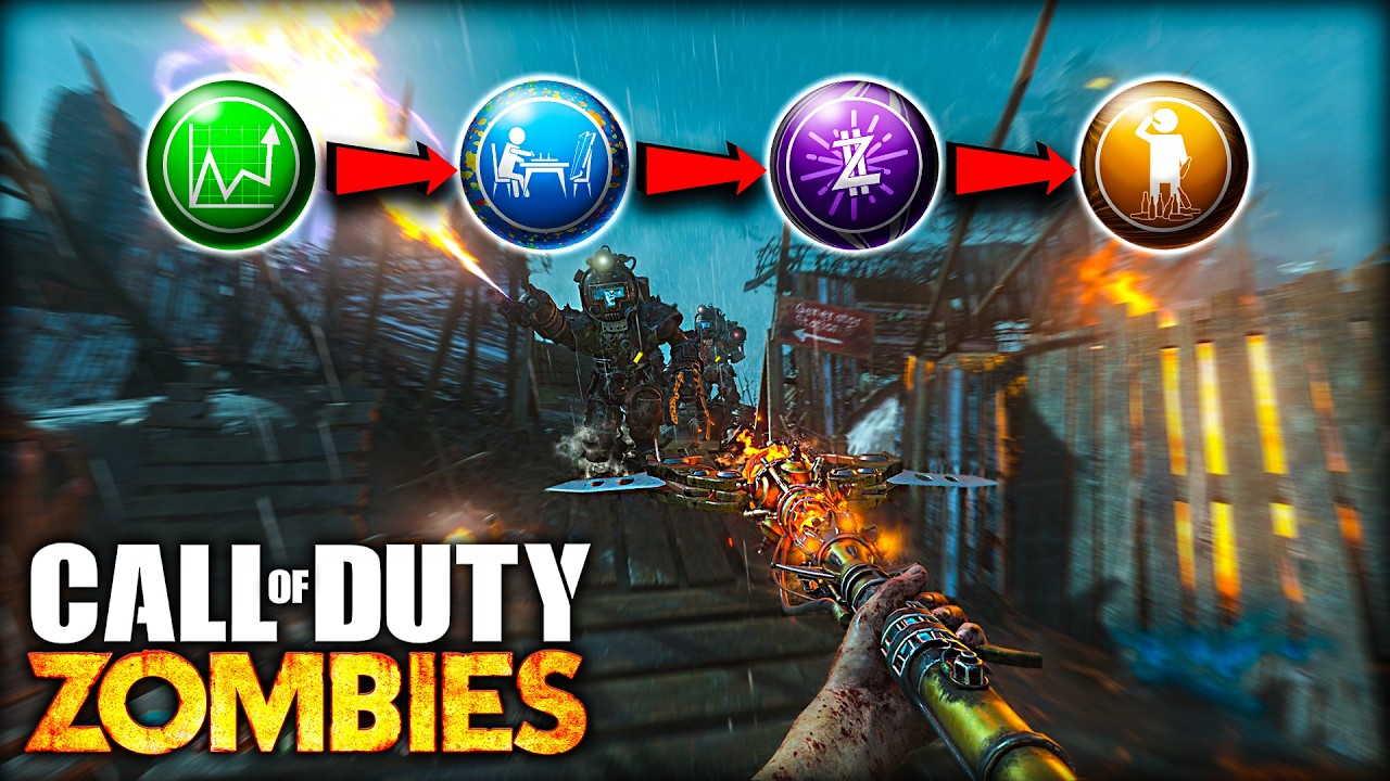 Origins, но каждый раунд я получаю случайный ГОББЛГУМ... (Black Ops 3)
