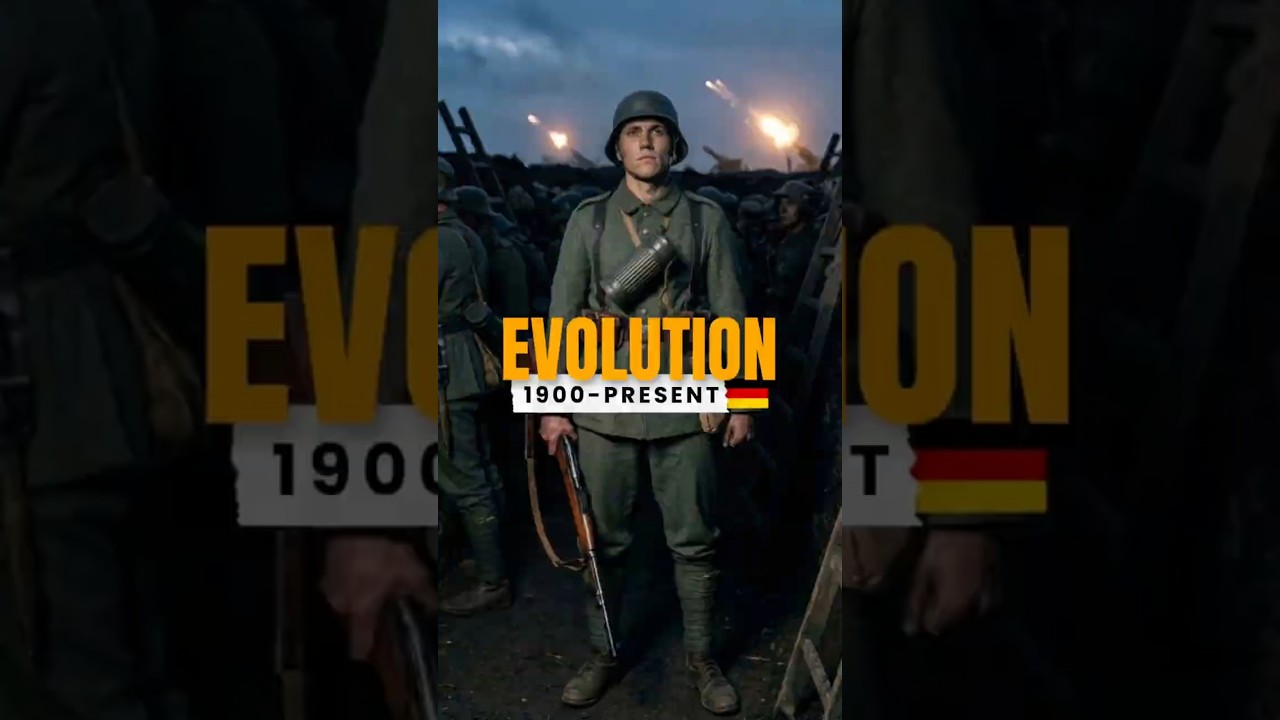 Evolution of the German Soldier 🇩🇪
