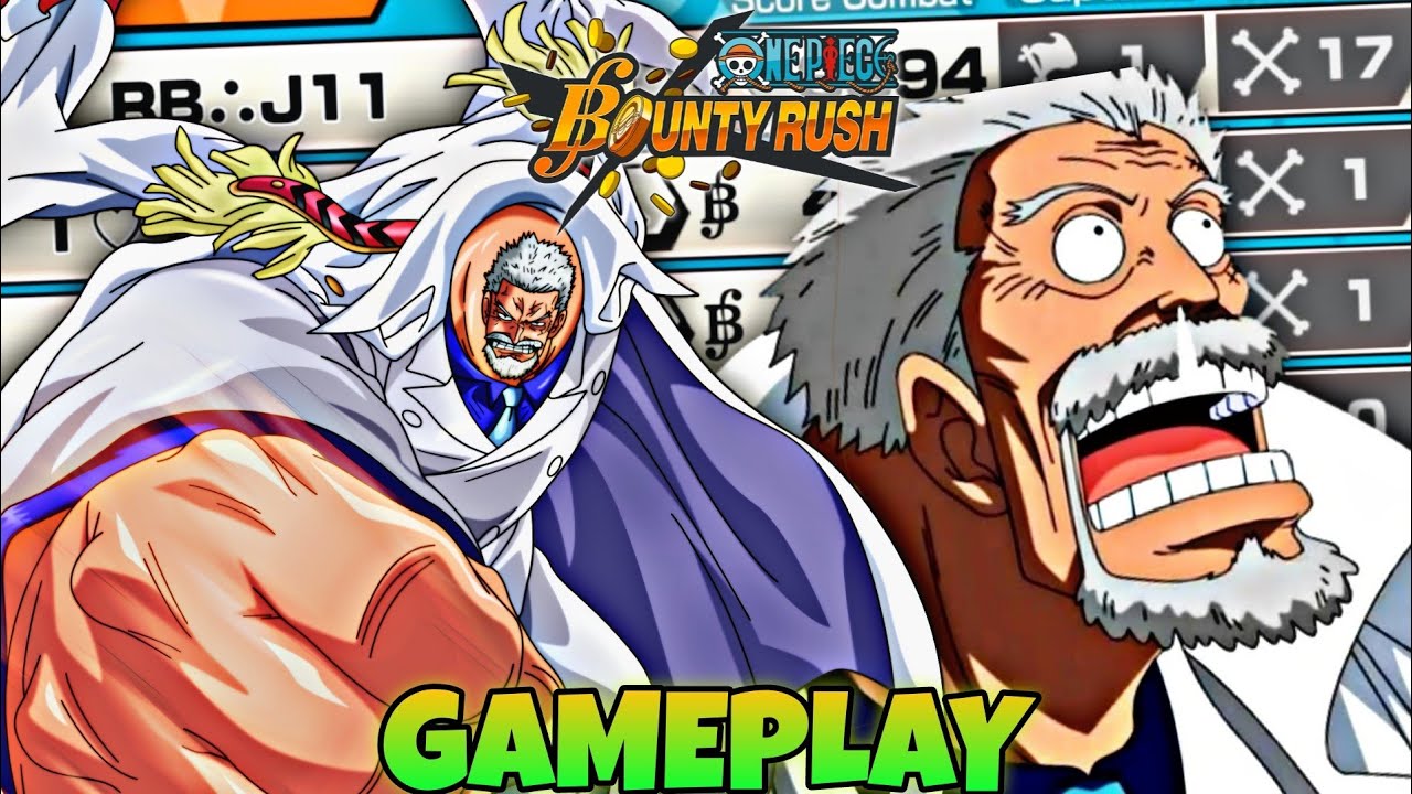 GAMEPLAY GARP !!! IL A UNE BOMBE NUCLÉAIRE À LA PLACE DES POINGS !!! | ONE PIECE BOUNTY RUSH - OPBR