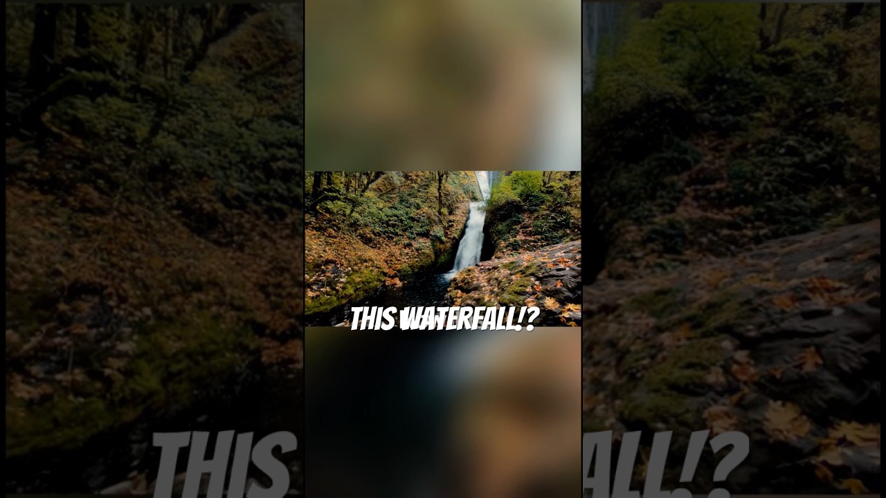 This water fall is beautiful! 