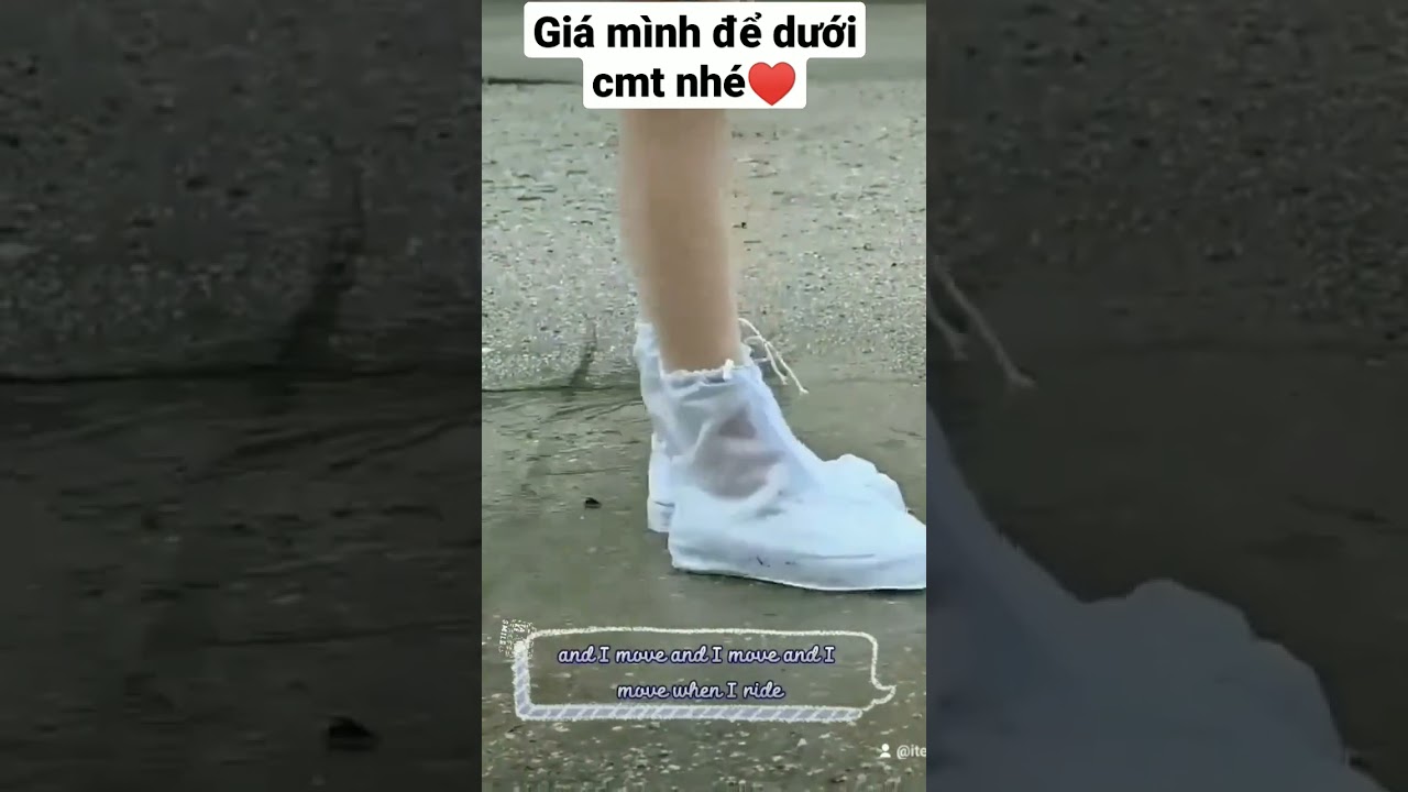 Bọc giày đi mưa tiện ích 