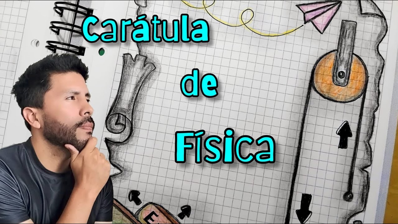 Carátula - Portada de FÍSICA ¡Una carátula científica para destacar en Física!