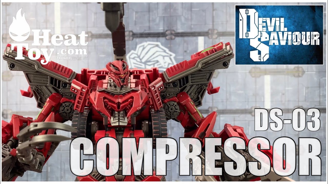 Devil Saviour DS-03 COMPRESSOR Transformers Revenge of the Fallen Overload Review