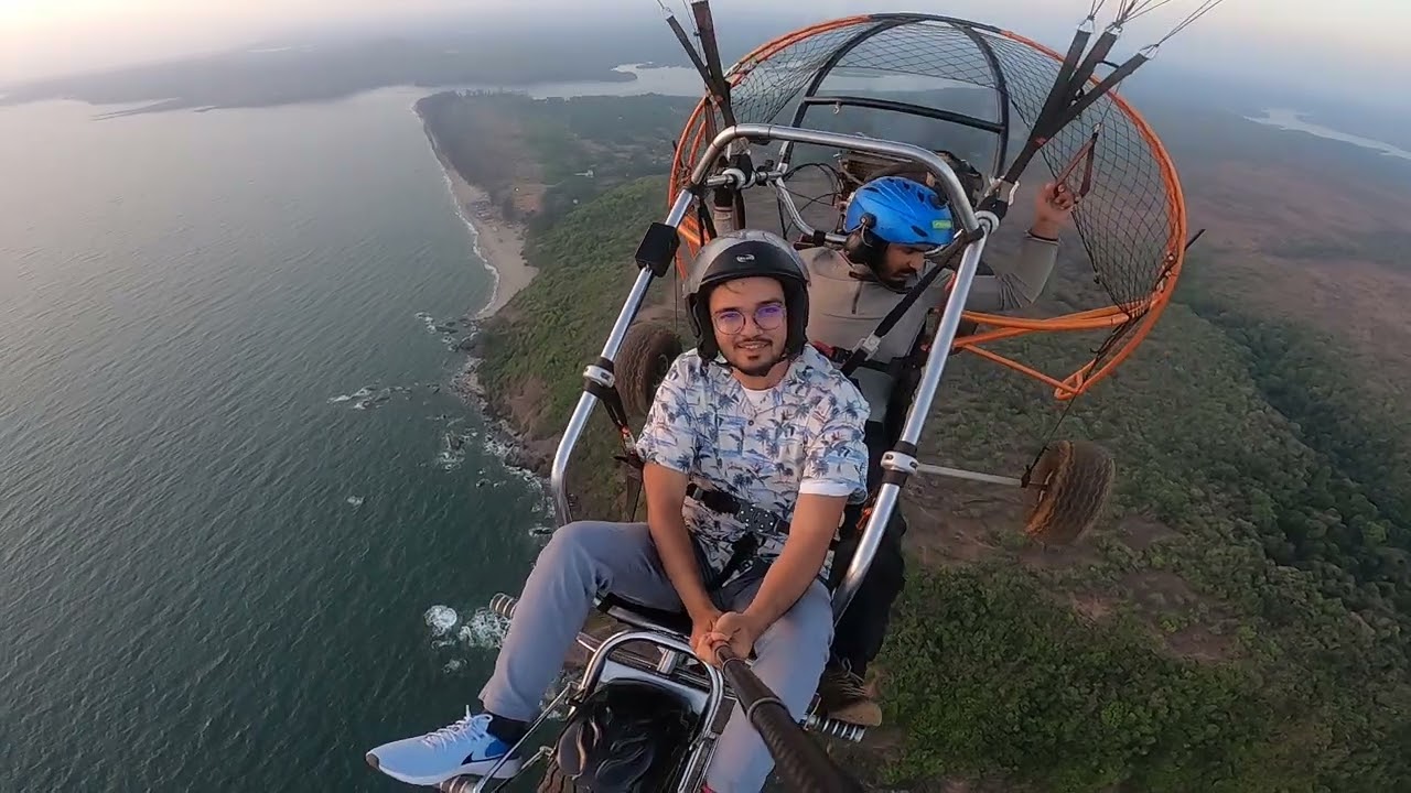 Paramoter experience in Goa | best adventure ride experience in goa #goa