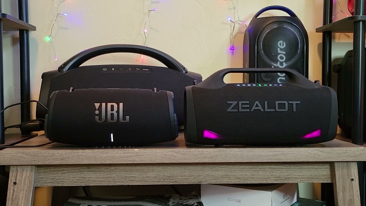 Jbl Extreme 3 против Zealot S79 (режим усиления басов) 😍