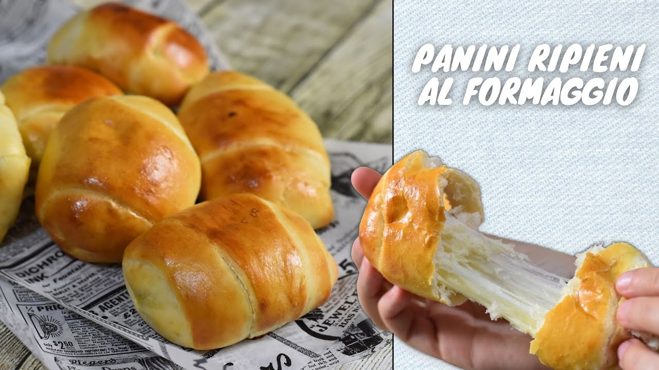 Panini ripieni al formaggio
