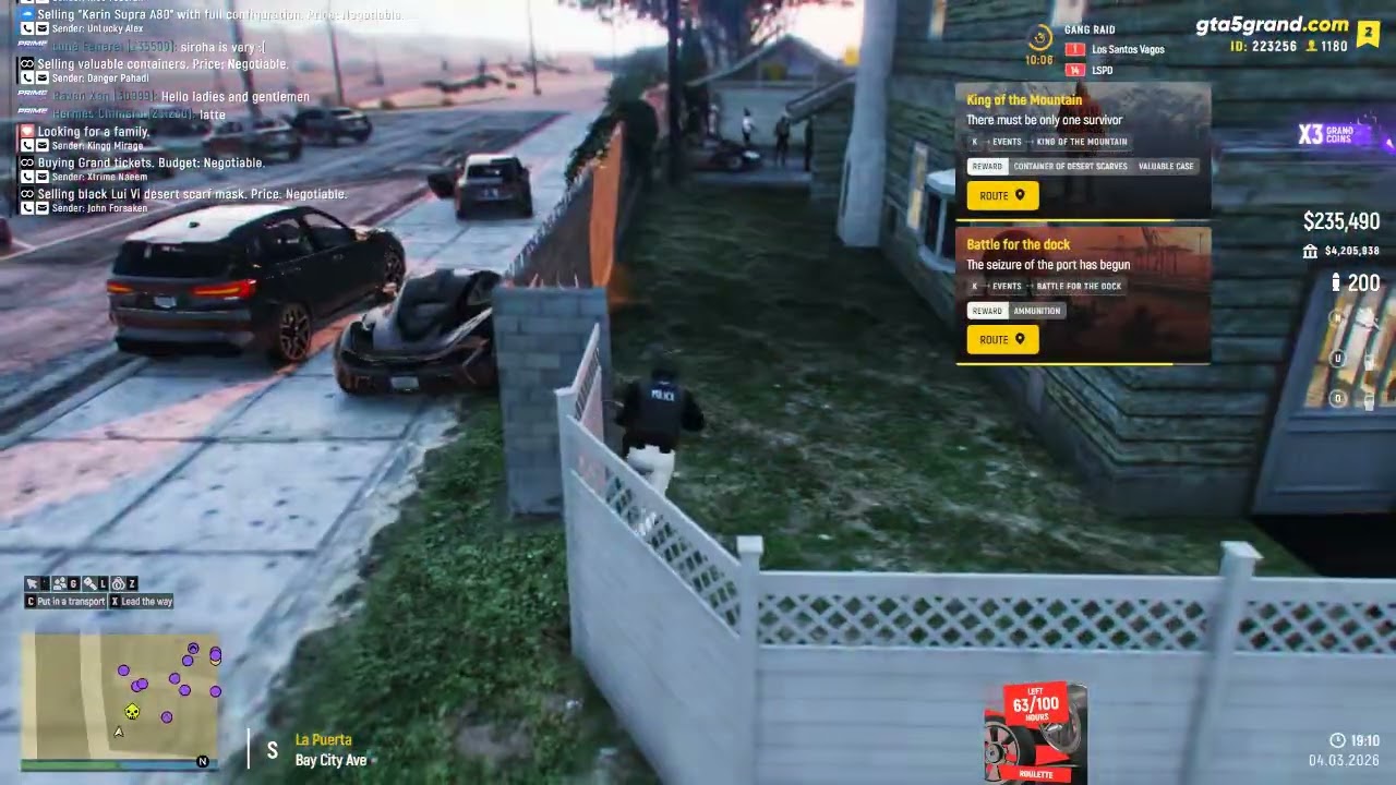 Spec Opps By FIB (Gang Raid). 04-03-2026. Time: 19:05