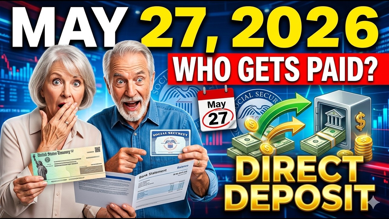 Social Security Direct Deposit Coming May 27 2026 Who Gets Paid pbt