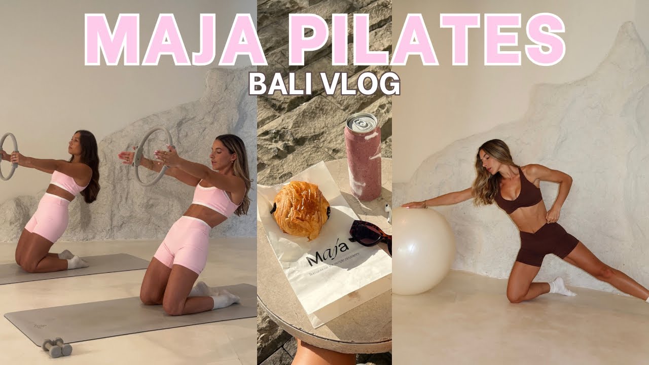 The most beautiful Pilates studio in Bali - Maja Pilates VLOG!