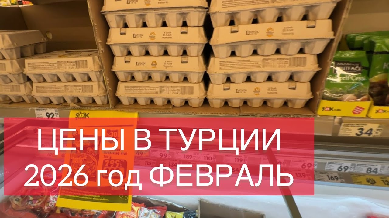 1 ЧАСТЬ - ЦЕНЫ В ТУРЦИИ 3 февраля 2026 г.