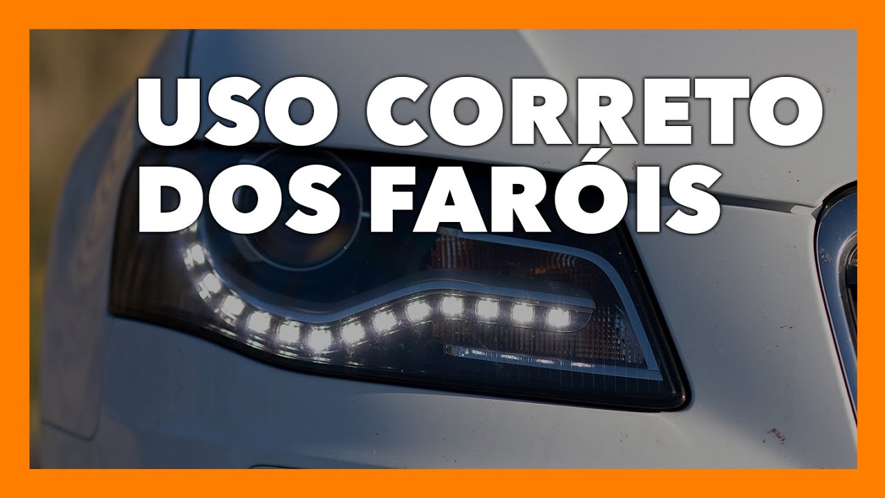 VOCÊ SABE USAR CORRETAMENTE OS FARÓIS DO SEU CARRO?
