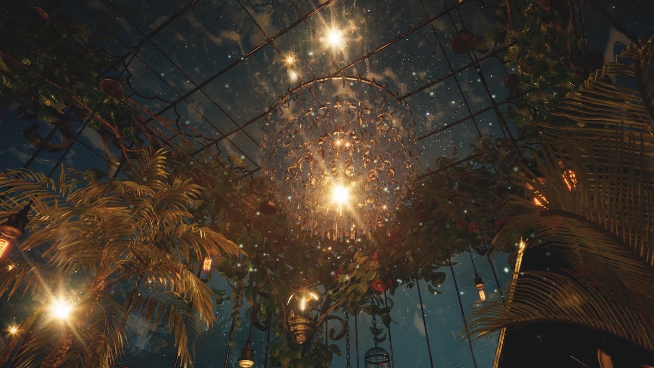 🎇A Glass Shelter Under The Dazzling Stars I Immersive Experience [4K]