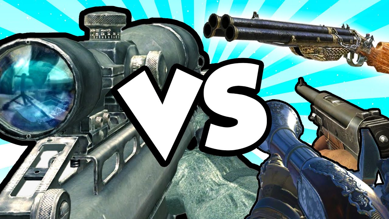 История ХУДШЕГО ОРУЖИЯ в Call of Duty...