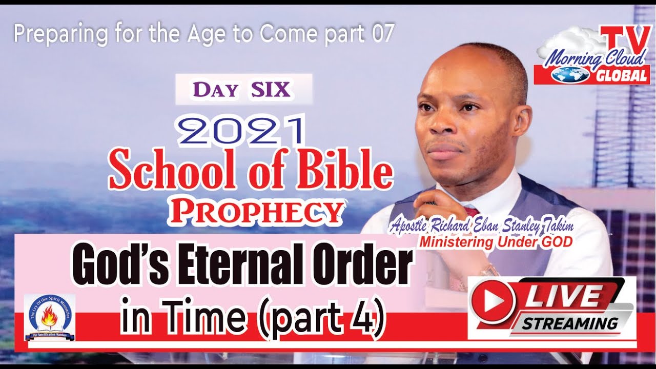 GOD'S ETERNAL ORDER IN TIME - 04 - 2021 Sch. of Bible Prophecy | Day 06 - 03/12/2021 - MCTV GLOBAL