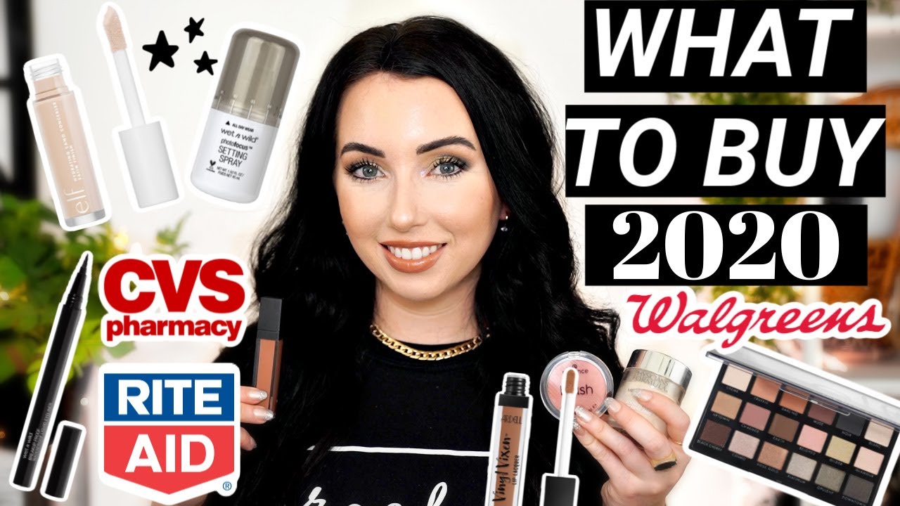 DRUGSTORE MAKEUP STARTER KIT 2020! What to Buy at the Drugstore