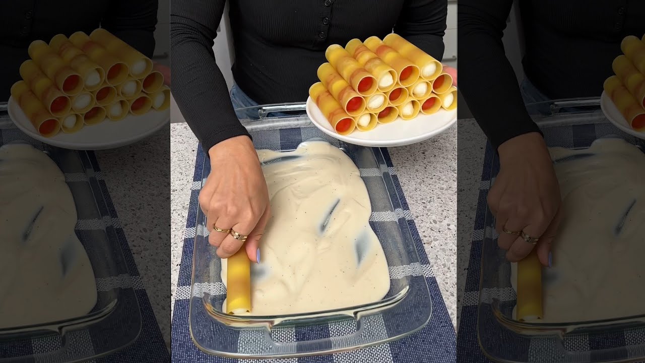 Now I only make cannelloni pasta like this! 😍