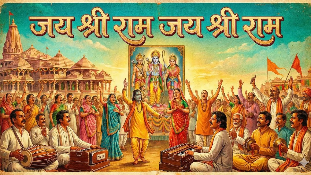 राम नाम में शक्ति अपार,कण-कण में बसता संसार।दुखियों का सहारा राम,नैया लगाएँ भव से पार। जय श्री राम,