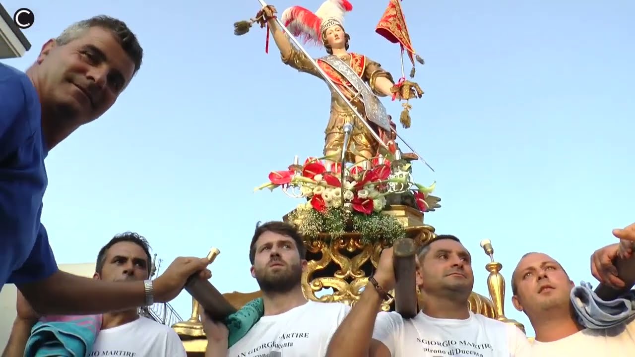 Trentola Ducenta,  il ritorno di San Giorgio Martire a ducenta (20.08.17)