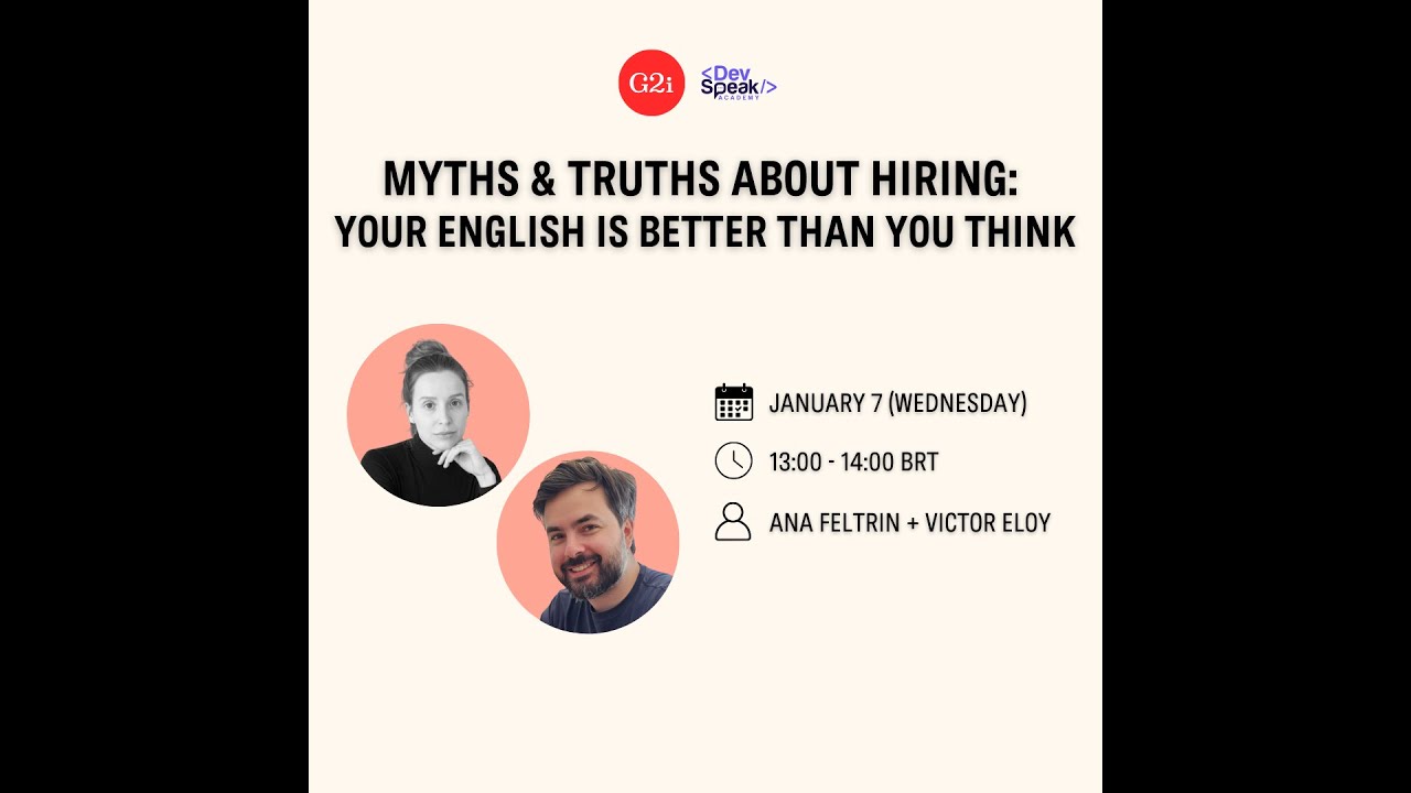 Myths & Truths About Hiring: Your English is Better Than You Think