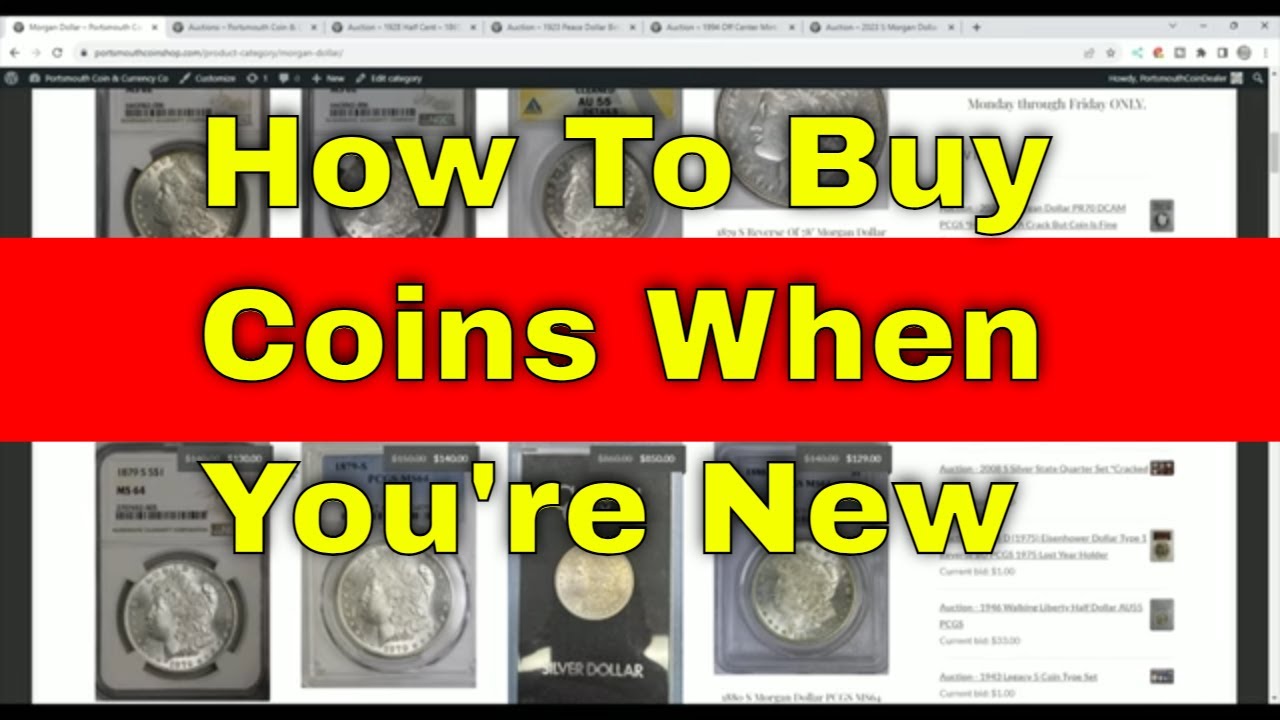New To Coins? How To Buy Coins & From Where