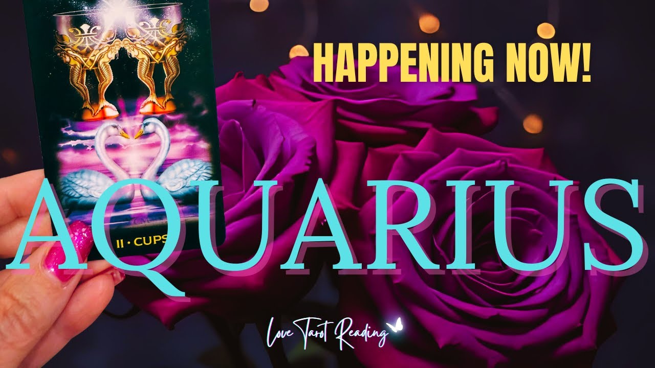 ❤️ AQUARIUS THEY JUST WANT TO BE CLOSE TO YOU #aquarius #tarot #soulmate #aquariustarot #love #fate
