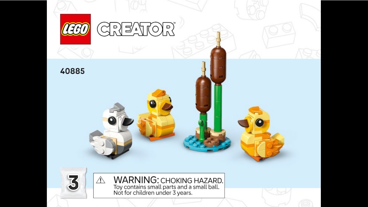 LEGO 40885 Instructions | Creator | Duck Family | Book 2 | Promotional