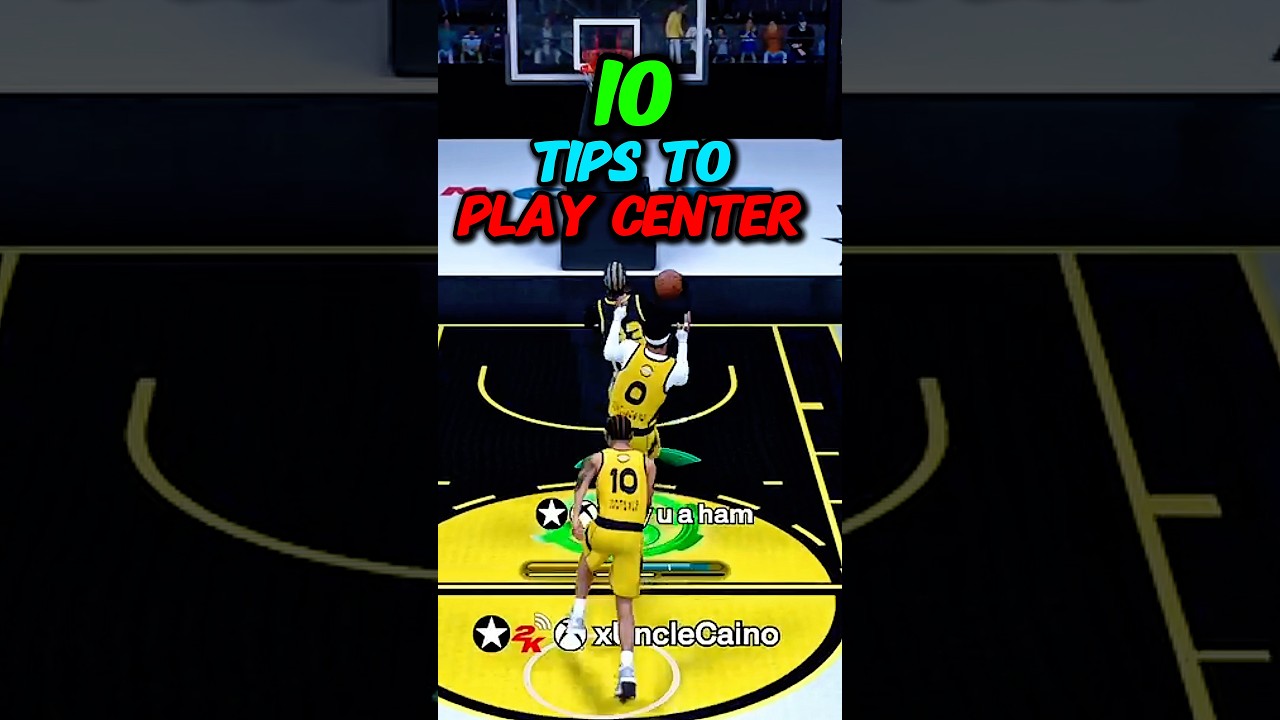 10 TIPS To BE A COMP CENTER on NBA 2K26