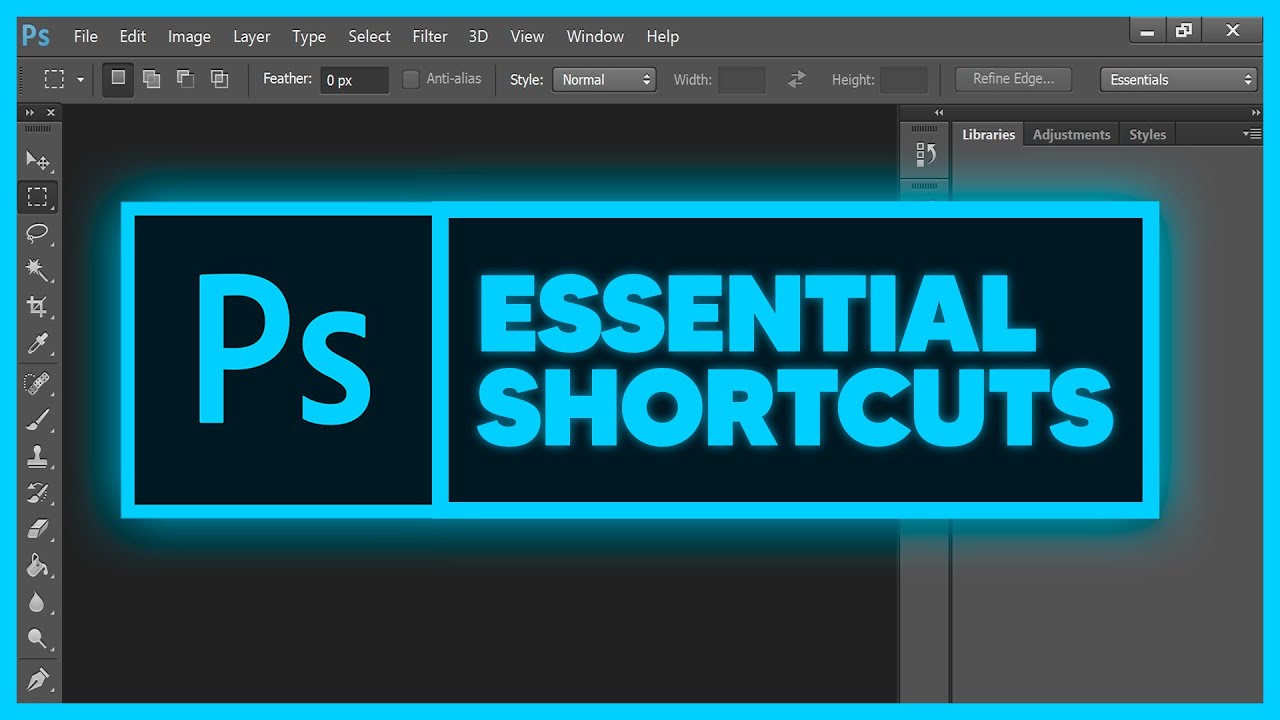 [TUTORIAL] Essential Shortcuts - Beginners Photoshop 2020