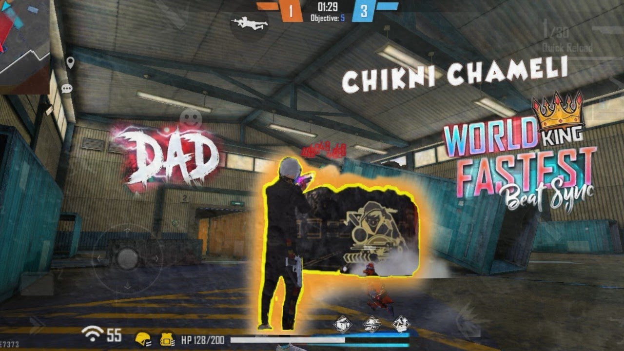 CHIKNI CHAMELI FF -- BEST BEAT SCAN MONTAGE || FREE FIRE 🔥