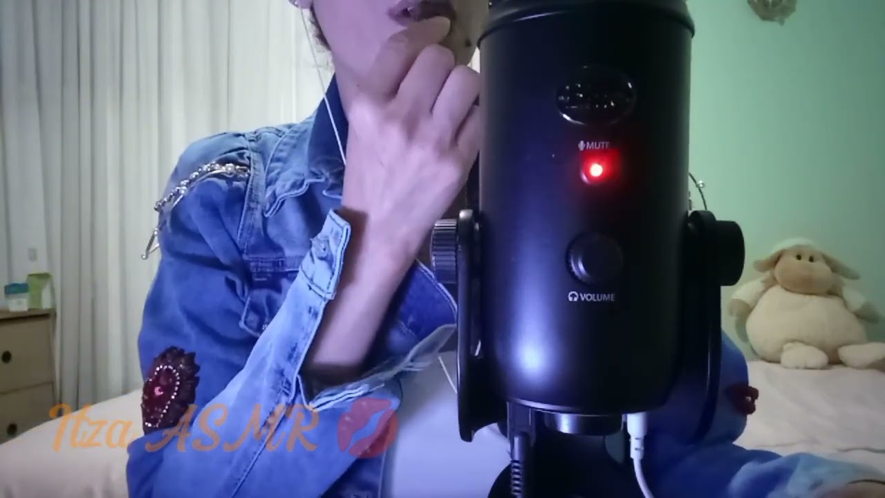 ASMR comiendo yogurt y galletas 💫✨