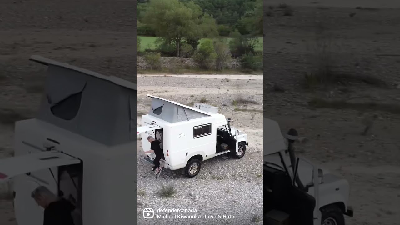 Land Rover Defender Azala&iuml; camper