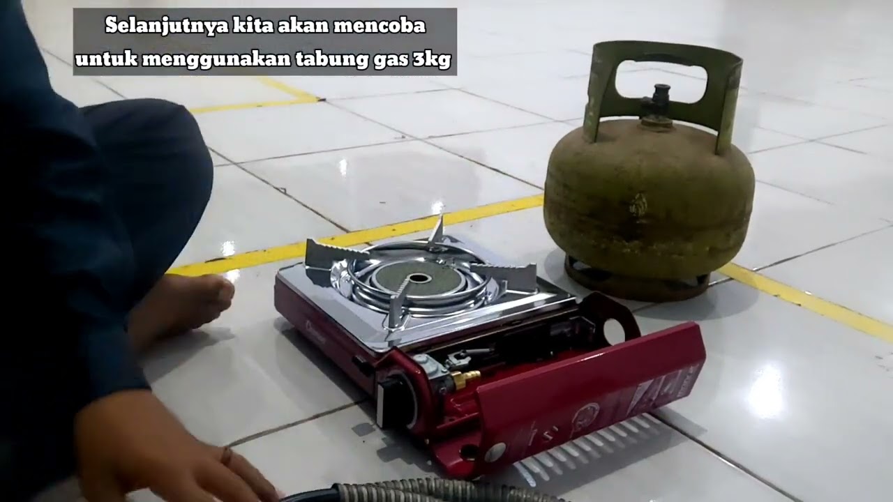 Unboxing dan Review Kompor Gas Portable Cosmos CGC - 123PN 2 in 1 ( Kompor Gas untuk Holiday)
