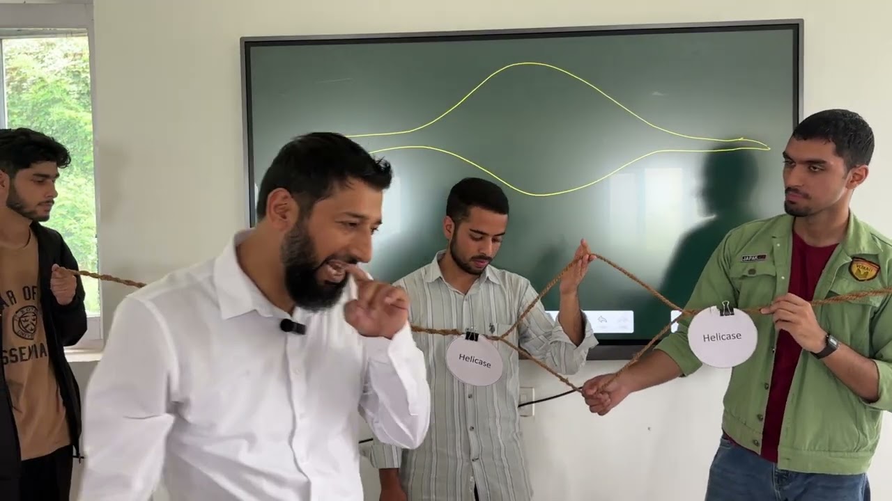 DNA Replication Explained with Rope Model | Innovative Teaching for Biotechnology Students