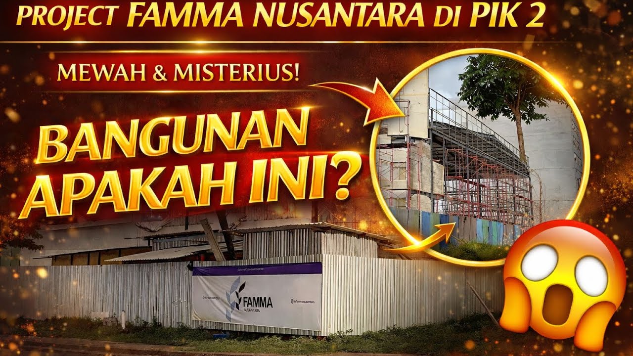 UPDATE PIK 2: Project Famma Nusantara, Bangunan Apa Sebenarnya Ini?