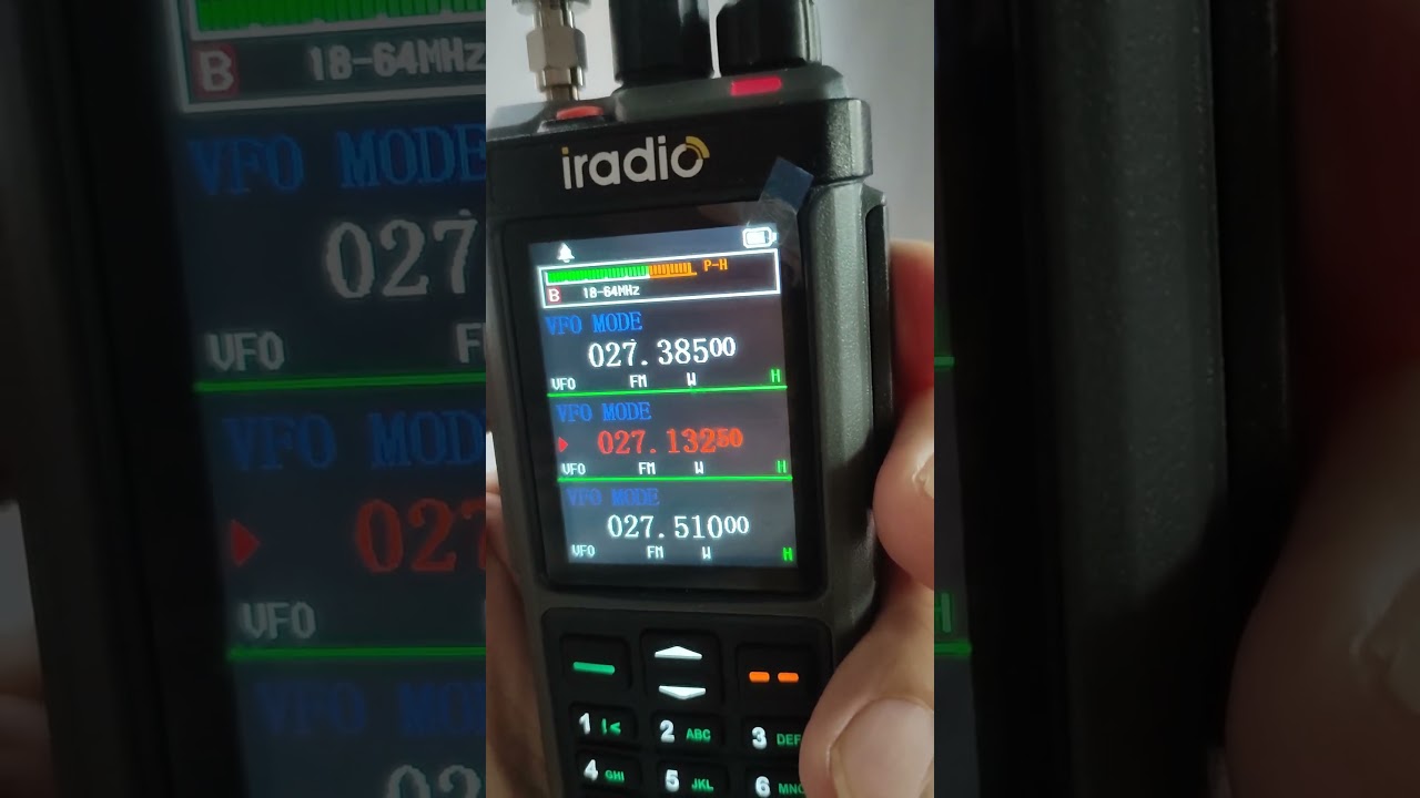Выбор портативной рации в машину для связи с дальнобойщиками: iradio uv98 plus vs Штурман-230М #cb