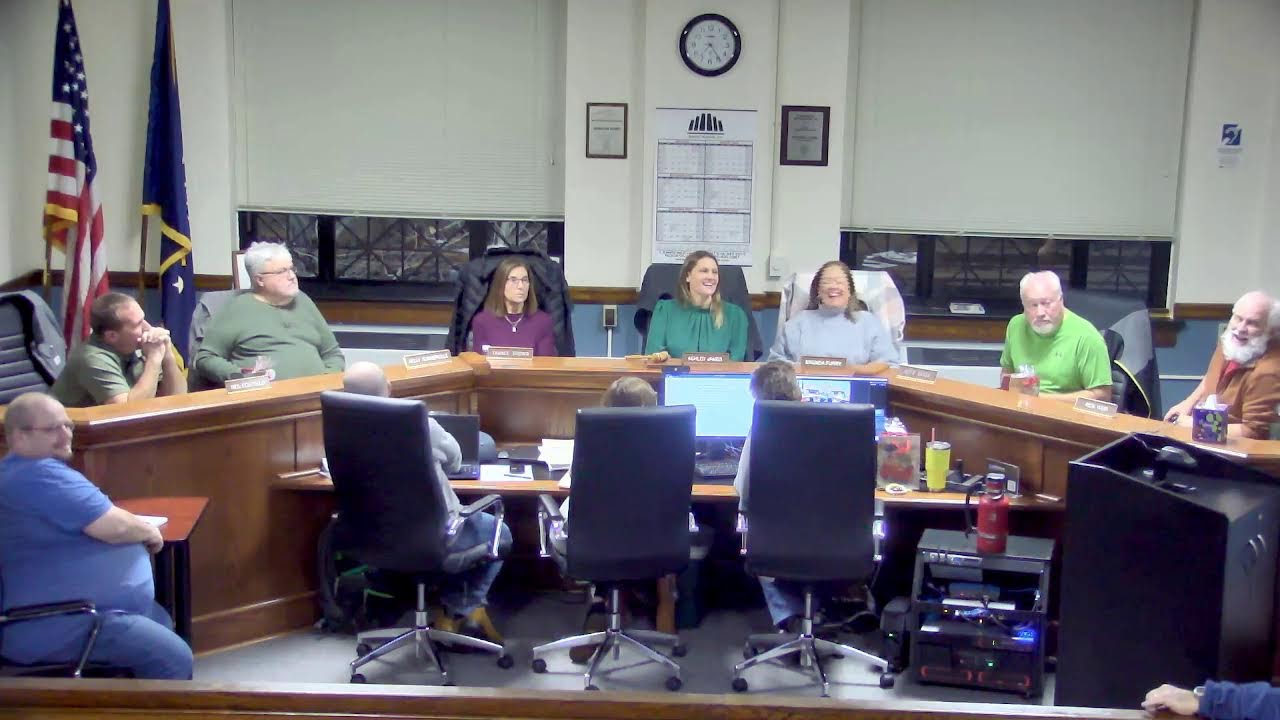 Vermillion County Council Meeting 12.8.2025