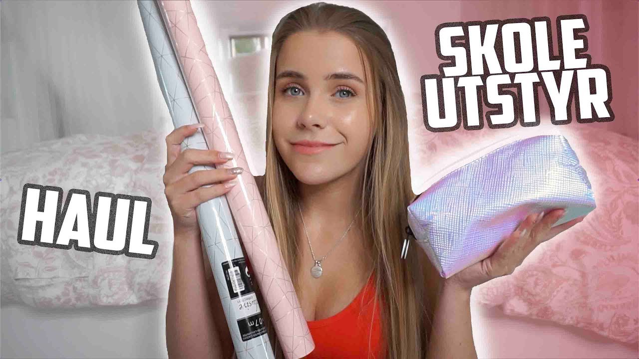 Back2school: shopping, hva jeg har i sekken og mitt skole krise kit