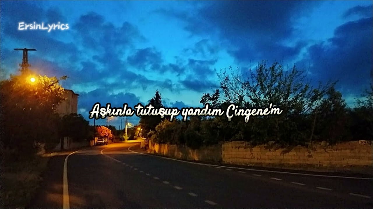 Ebru G&uuml;ndeş - &Ccedil;ingenem ( Lyrics )