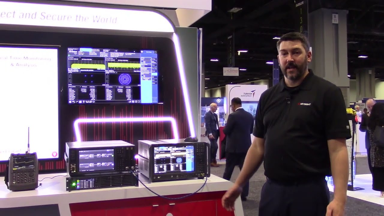 Real-Time Satellite Signal Analysis with 2 GHz Bandwidth From Keysight