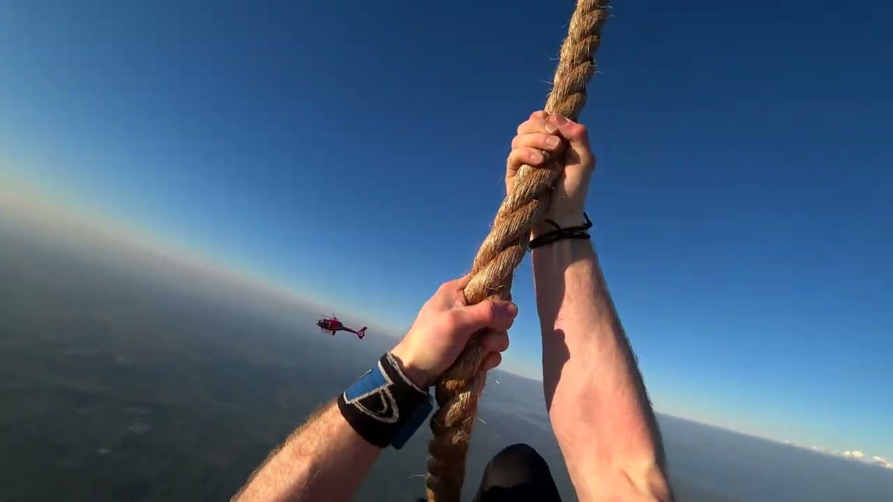 ROPE CLIMB AT 7,000FT