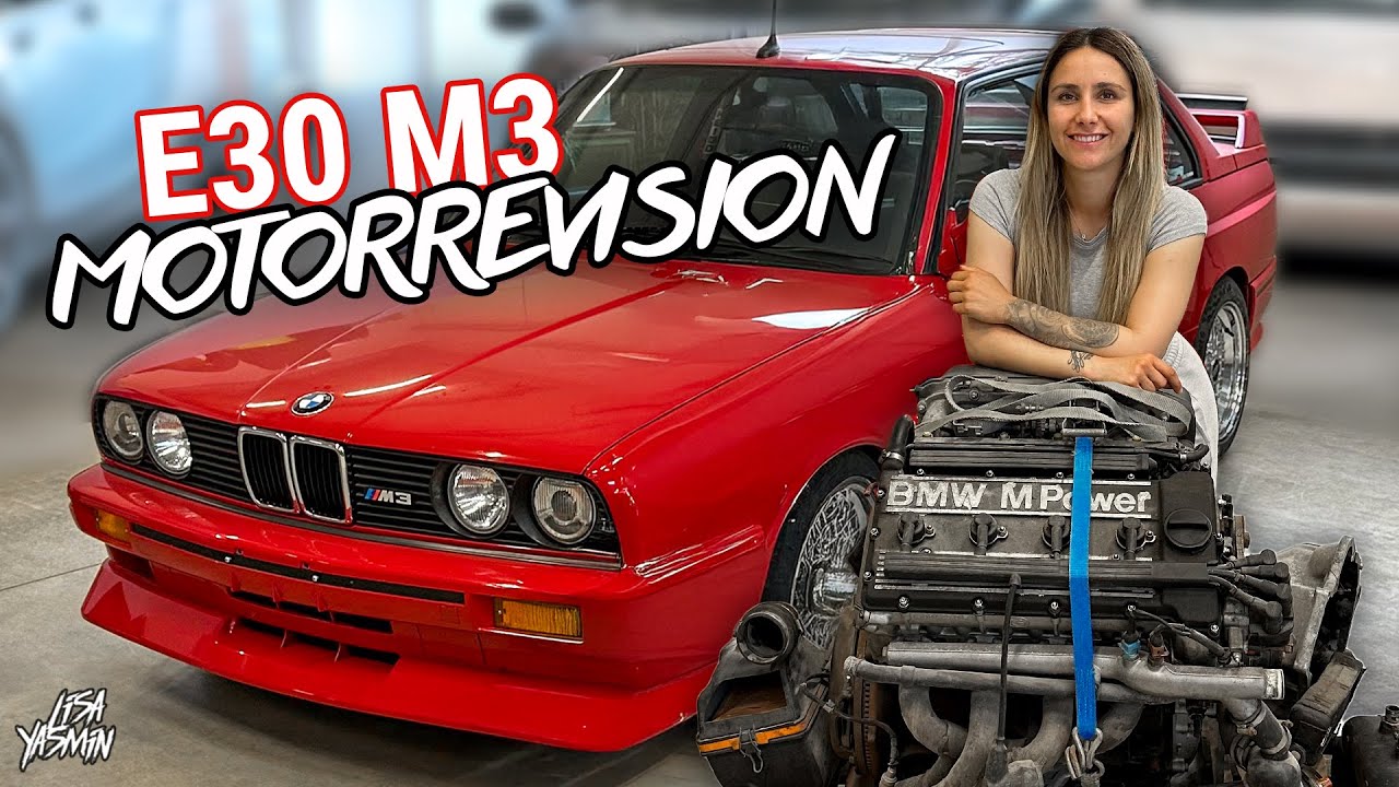 Motorrevision am E30 M3 🛠️ weiter geht's | Teil 2 | Lisa Yasmin
