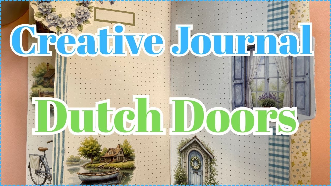 CREATIVE JOURNALING IN MY HAPPY PLANNER | MAKING DUTCH DOORS | USING CASSTHETIC PLANS NEW RELEASE